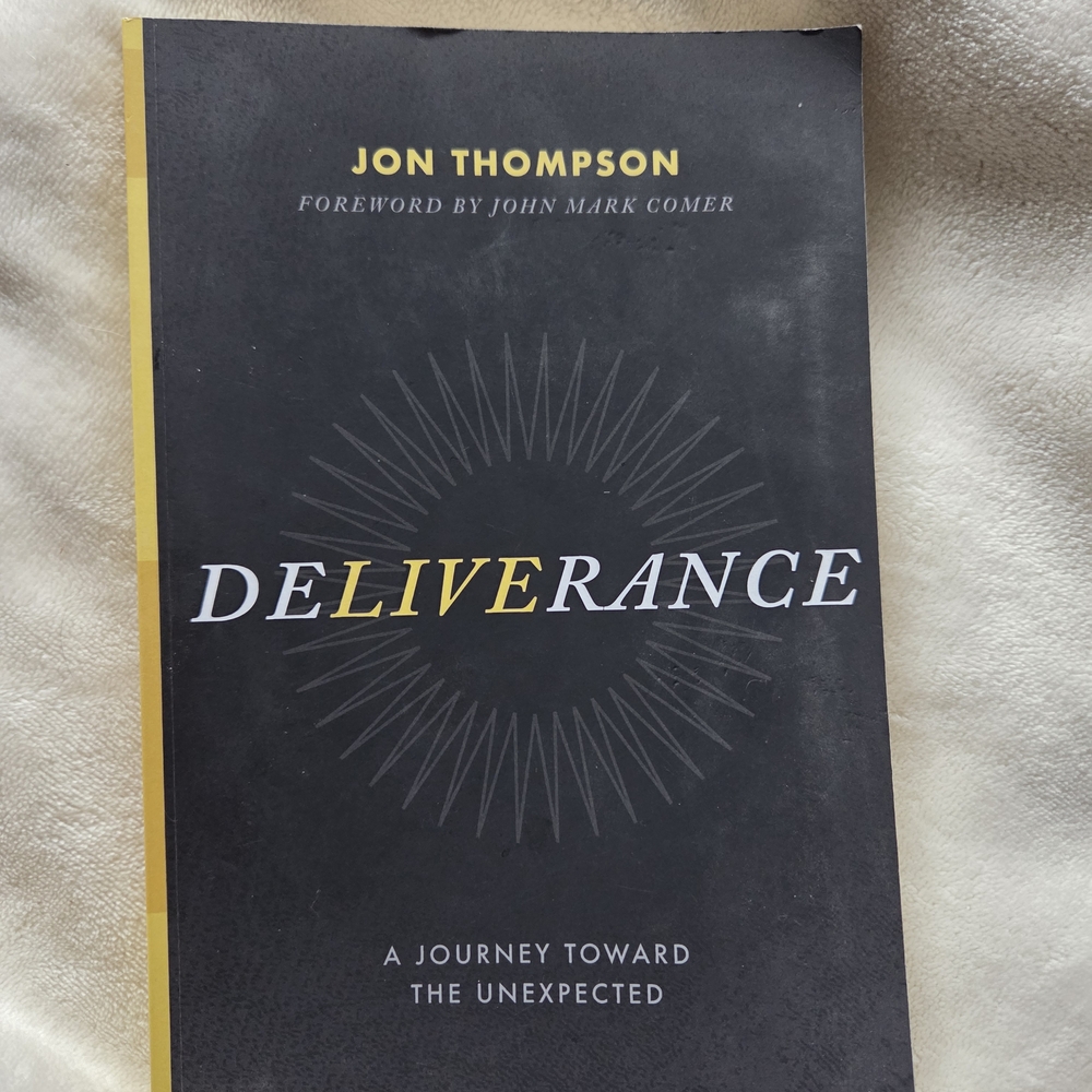 Thompson 'Deliverance' Book - Black and Yellow Cover